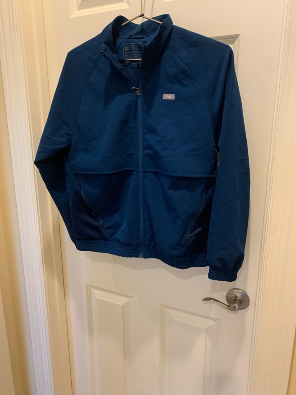 FIGS Sydney Scrub Jacket Deep Reef XS